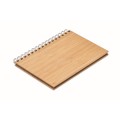 Bambusowy notes na podwójnej spirali Bram
