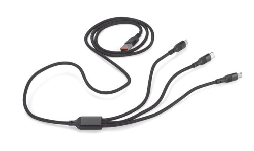 Kabel USB 3 w 1 FAST do szybkiego ładowania i transferu danych
