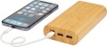 Powerbank Tulda o pojemności 20,000 mAh wykonany z bambusa