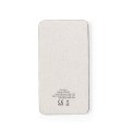 Power bank 5000 mAh z łusek kawowych i bawełny z recyklingu