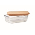 Szklany lunchbox z korkową pokrywką Canoa