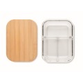 Szklany lunchbox z 3 przegródkami Tundra 3