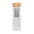 Szklana butelka z zaparzaczem Celle 420 ml
