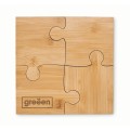 Zestaw 4 podkładek w kształcie puzzli Lepy