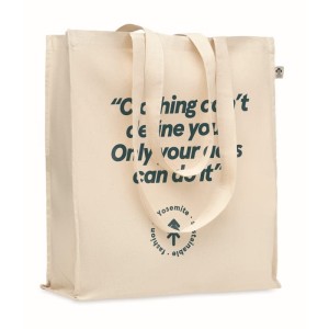 Torba z bawełny 140g z klinami i dnem Trapani