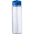 Butelka z plastiku RPET 750 ml z rurką 