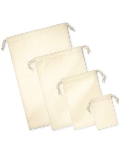 Worek z bawełny organicznej ze sznurkiem