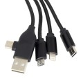Kabel do ładowania 4w1