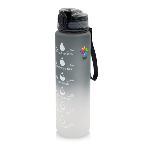 Butelka z miarką motywacyjną 1000 ml