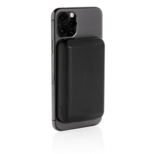 Magnetyczny, bezprzewodowy power bank 5000 mAh 5W