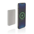 Magnetyczny bezprzewodowy power bank 5000 mAh Magnetix z plastiku z recyklingu