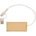 Hub USB 2.0 z papieru z recyklingu