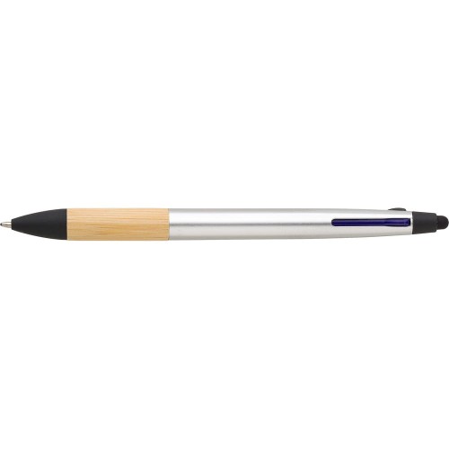 Długopis touch pen z trzema wkładami w różnych kolorach