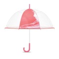 Przezroczysty parasol 23'' z nadrukiem full kolor