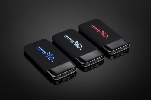 Powerbank 8000 mAh z wejściem USB-C i podświetlanym logo Ming