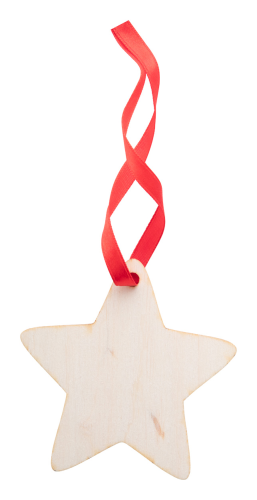 Zawieszka choinkowa ze sklejki brzozowej WoXmas