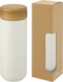Lumi ceramiczny kubek z bambusową pokrywką o pojemności 300 ml