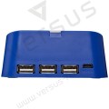 Hub USB/podstawka na telefon Hopper 3-w-1