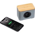 Głośnik bluetooth z cementu wapiennego. z ładowarką indykcyjną