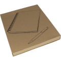 Bambusowy notes A5 z długopisem w kartonowym pudełku PISA