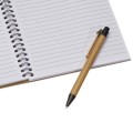 Notes A6 Keystone z papieru z recyklingu z długopisem