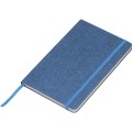 Notes A5 z kartkami z trzciny cukrowej Algiers z okładką RPET