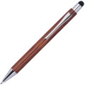 Drewniany długopis touchpen Blizen w papierowym etui