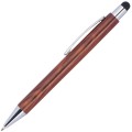 Drewniany długopis touchpen Blizen w papierowym etui