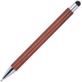 Drewniany długopis touchpen Blizen w papierowym etui