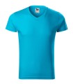 Koszulka męska Slim Fit V-neck z dekoltem w serek