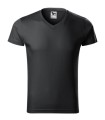 Koszulka męska Slim Fit V-neck z dekoltem w serek