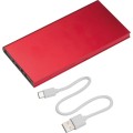 Aluminiowy powerbank 8000 mAh Wolfsberg