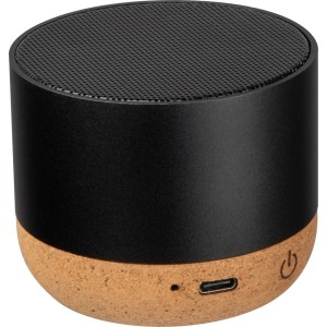 Głośnik bluetooth z korka i aluminium z recyklingu Breet