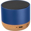 Głośnik bluetooth z korka i aluminium z recyklingu Breet