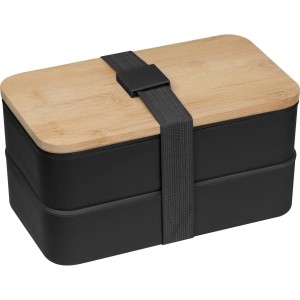 Podwójny lunchbox ze sztućcami Pescara 600 ml