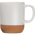 Ceramiczny kubek z pokrywką i korkową podstawką San Jose 300 ml