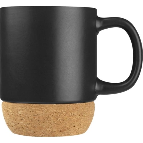 Ceramiczny kubek z korkową podstawką Gistel 350 ml
