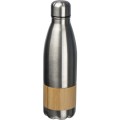 Butelka ze stali nierdzewnej z elementem z bambusa Kobe 750 ml