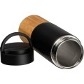 Miedziana butelka termiczna z uchwytem i bambusowym elementem Scheffield 500 ml