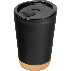 Plastikowy kubek z wieczkiem i korkowym dnem Preston 280 ml