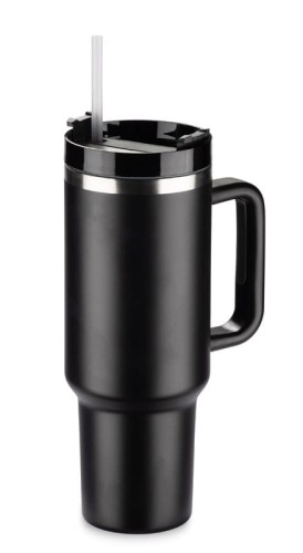 Kubek termiczny STANLI 1000 ml z uchwytem i słomką