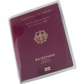 Okładka na dokumenty z przezroczystego PVC
