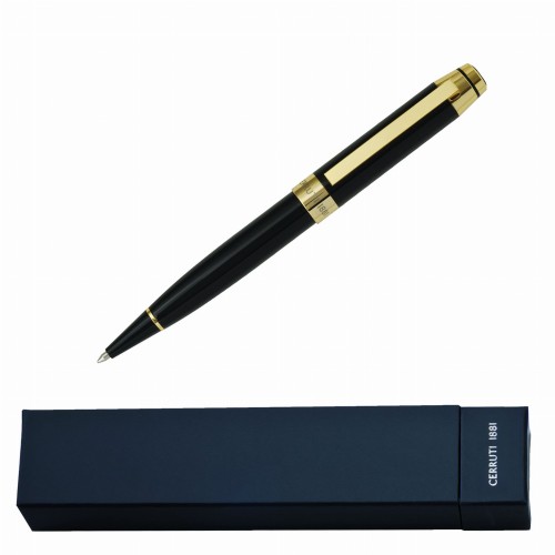 Stylowy długopis metalowy Cerruti 1881 Heritage Gold