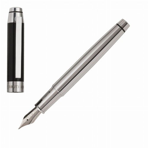 Klasyczne pióro wieczne Cerruti 1881 Heritage Black