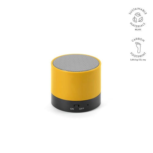Okrągły ekologiczny głośnik bluetooth Gauss