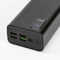 Powerbank Herz 30 000 mAh z plastiku z recyklingu
