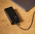 Powerbank Herz 30 000 mAh z plastiku z recyklingu