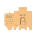 Pojemny plecak z poliestru z recyklingu Bucharest 18l