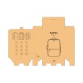 Ekskluzywny plecak ze skóry z recyklingu Paris