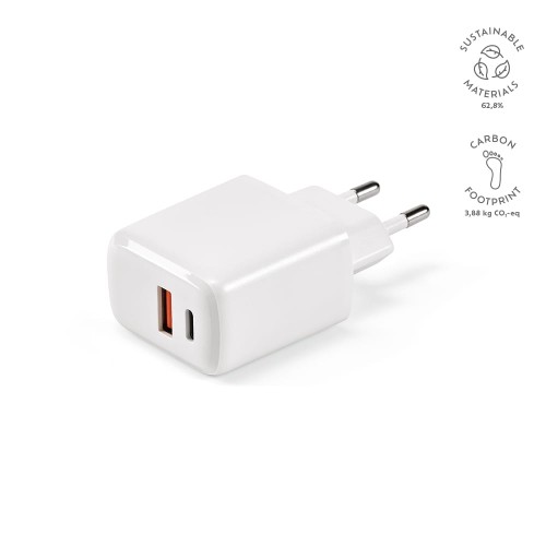 Szybka ładowarka sieciowa 20W z portem usb-c Franklin